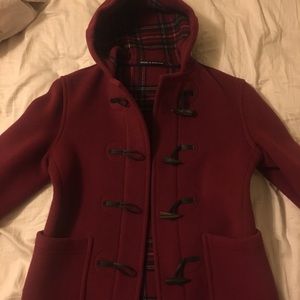LONDON TRADITION Made in England DUFFEL COAT RED